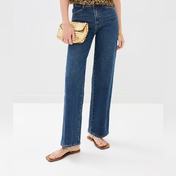 Paige Sasha Wide Leg Jeans Size 26 - Picture 4 of 12